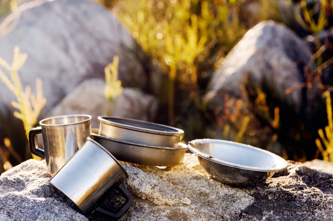 Cooking gear for camping